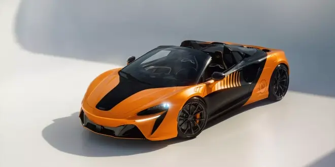 مكلارين تحتفل بلقب الفورمولا 1 العاشر بإطلاق 10 نسخ حصرية من أرتورا سبايدر - سعودي شفت