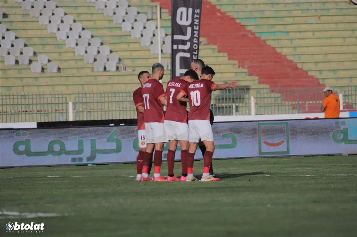 حسام عبد المجيد يسجل هدف سيراميكا كليوباترا الأول أمام الزمالك