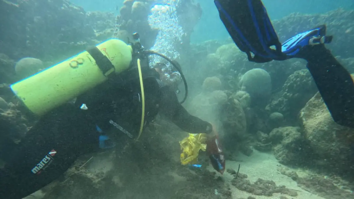 الأمن العام ينفذ حملة لتنظيف جوف البحر وشواطئ العقبة