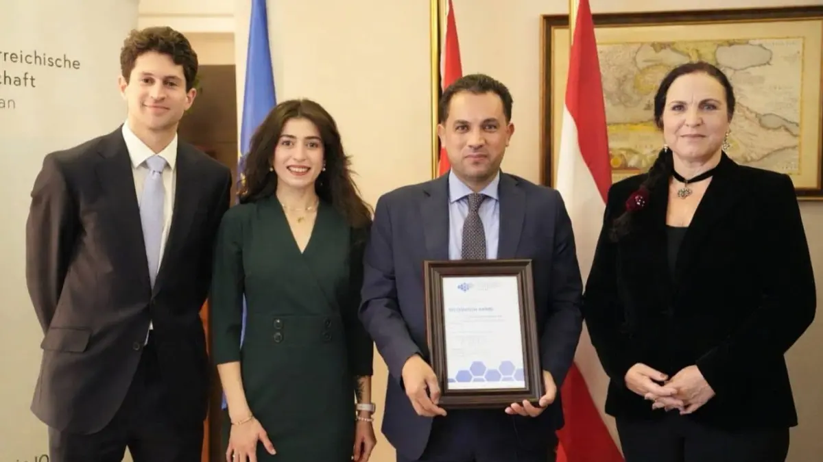 الخارجية النمساوية تمنح منظمة أردنية جائزة الإنجاز بين الثقافات