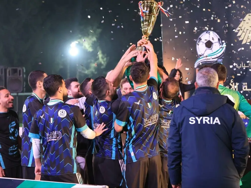 منتخب حلب يحظى ببطولة كرة القدم المصغرة بعد فوز مثير على درعا