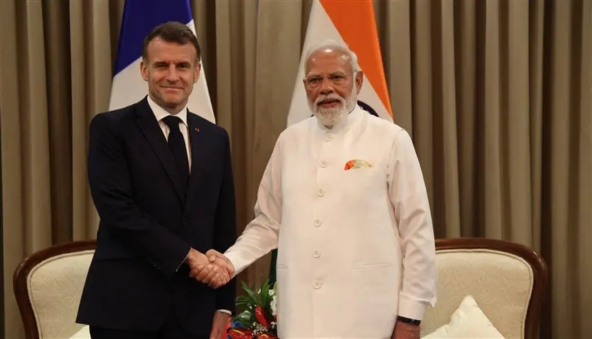 ماكرون يطالب الهند بدعم مقترح أوروبي بشأن أوكرانيا - موقع 24