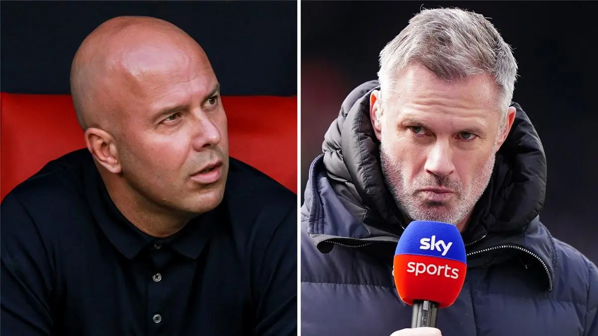 كاراجر يدافع عن سلوت: لا يتحمل سوء الموسم بمفرده.. انظروا إلى محمد صلاح ولاعب ليفربول