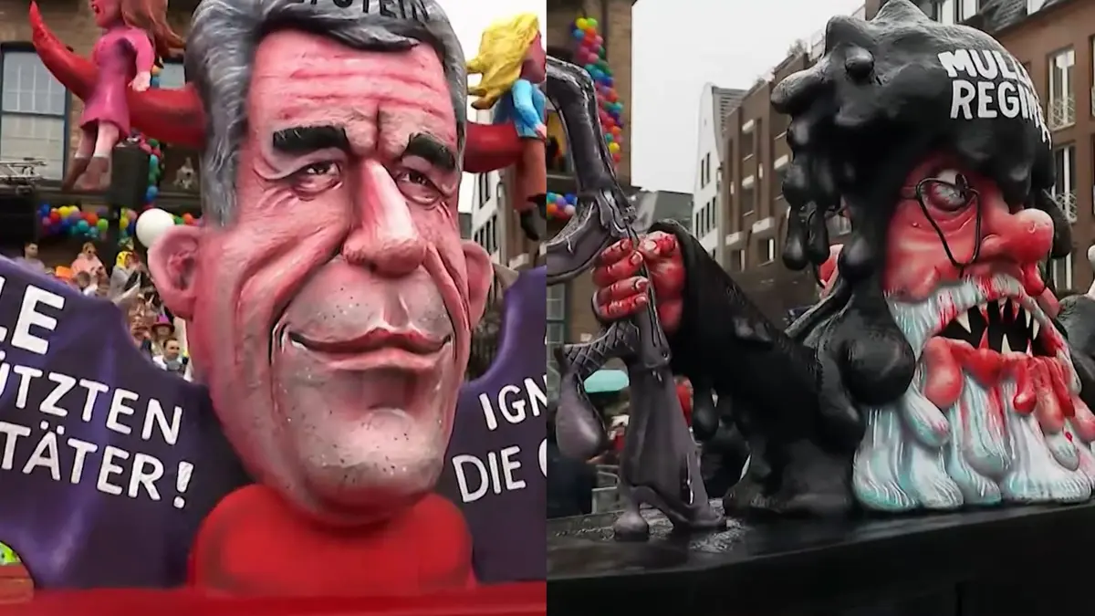 ألمانيا.. حشود تسخر من بوتين وترامب في كرنفال "إثنين الورد"