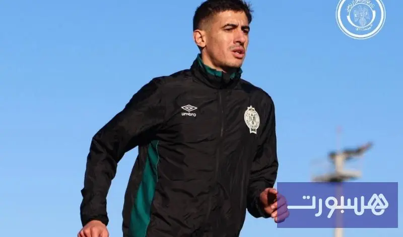 الرجاء يستعيد خدمات لاعبه محمد المكعازي - هسبورت