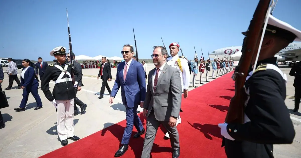 رئيس الوزراء القطري يصل إلى فنزويلا بزيارة رسمية