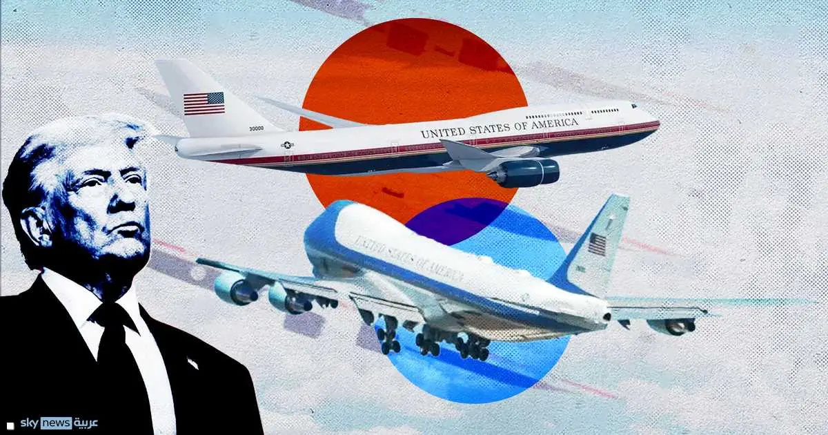 إعادة طلاء أسطول طائرات "إير فورس وان" بألوان يفضلها ترامب