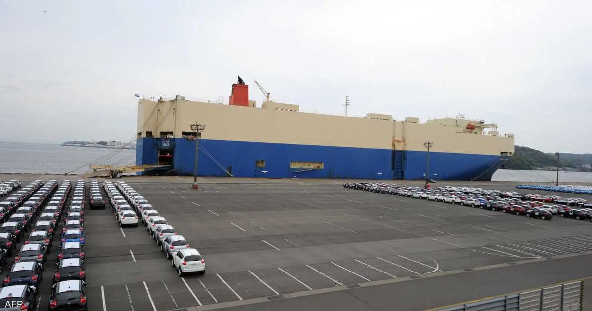 صادرات اليابان تنمو بنسبة 17% الشهر الماضي