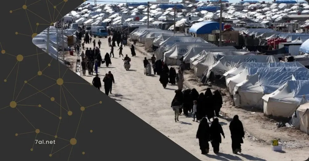 نقل المئات من مخيم “الهول” ووزير الطوارئ يزور الحسكة ويتفقد المخيم