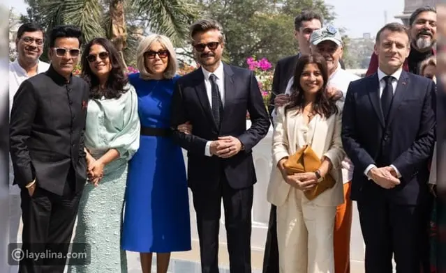 بالصور: الرئيس الفرنسي ماكرون يصف نجوم السينما الهندية بالأساطير خلال زيارته لمومباي