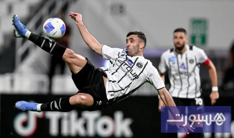 سداسية تاريخية لحمد الله تقود الشباب إلى نصف نهائي دوري أبطال الخليج - هسبورت