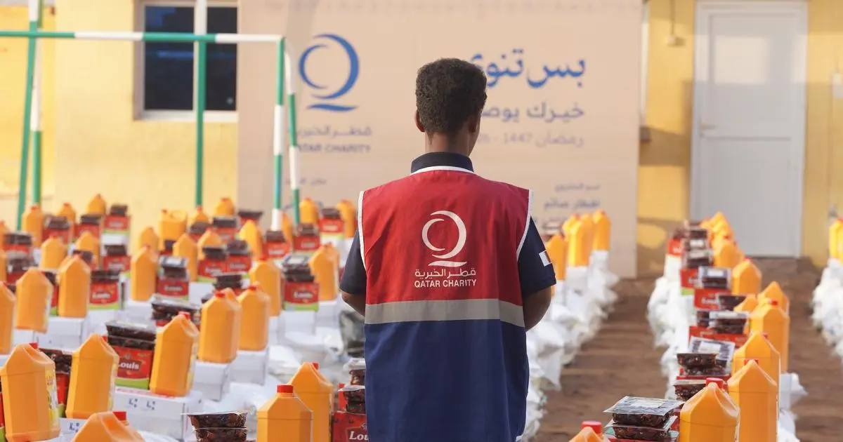 "قطر الخيرية" تدشن مشروع "إفطار الصائم" في 42 دولة