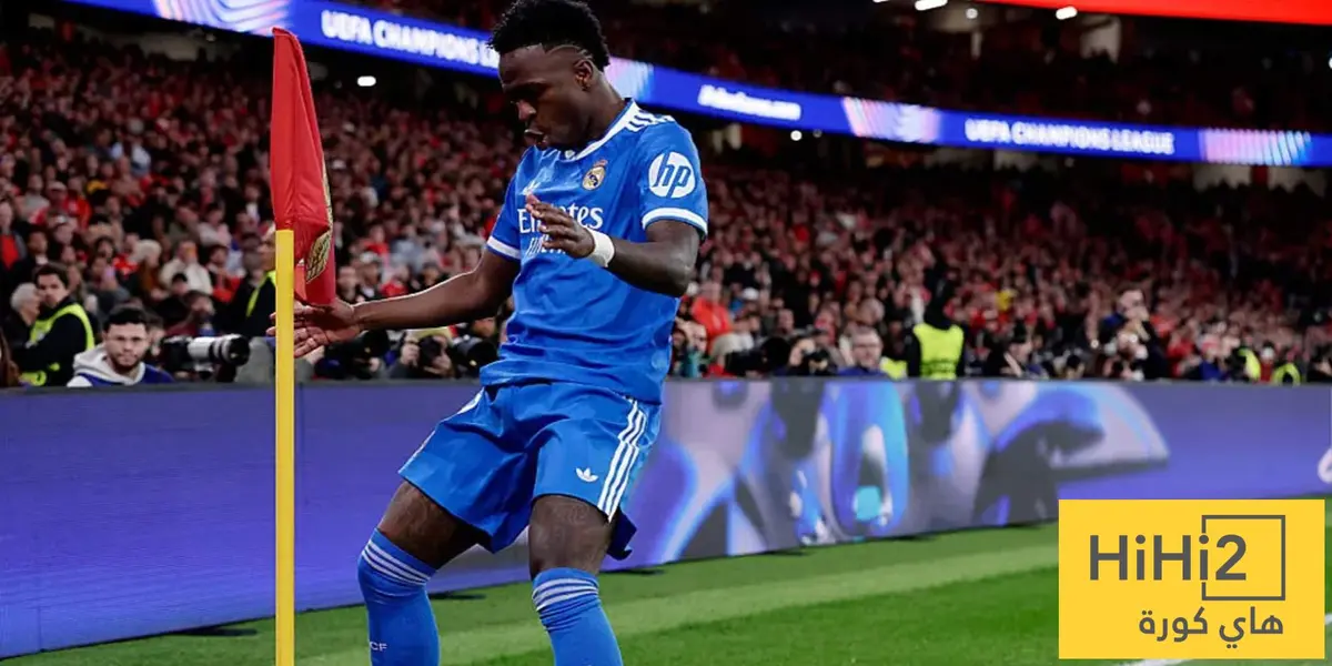 هكذا كان يجب أن يحتفل فينيسيوس بعد هدفه الرائع أمام بنفيكا