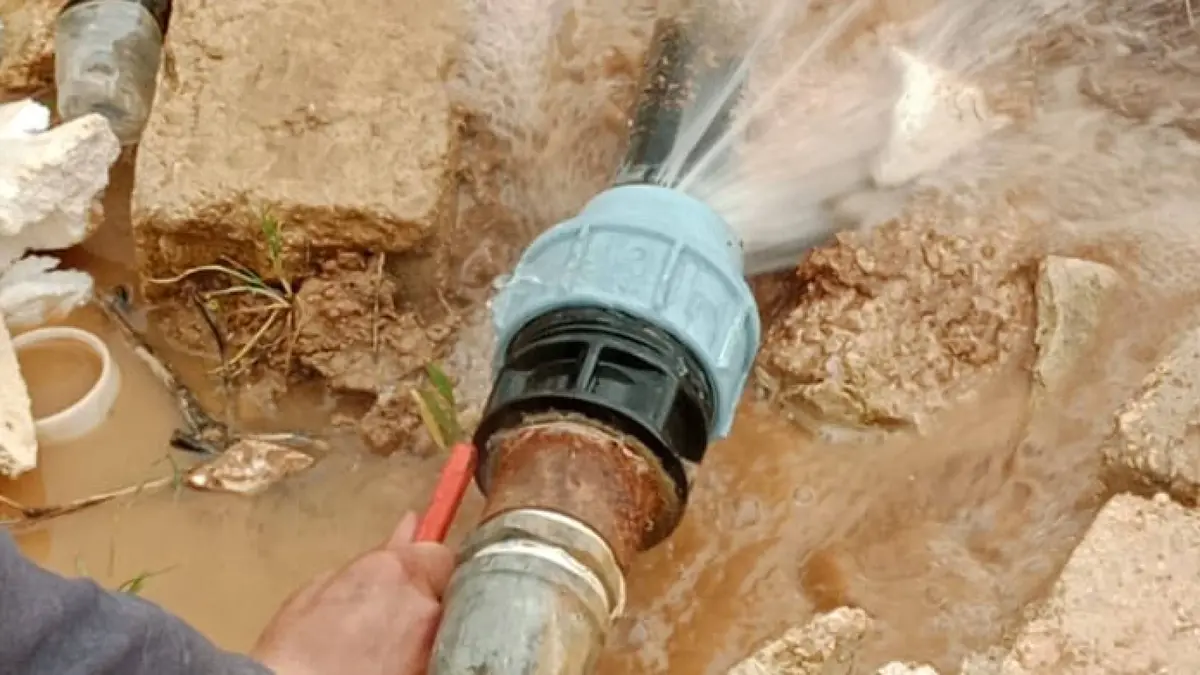 "المياه": حملة أمنية لإزالة اعتداءات على خطوط ناقلة رئيسية في الموقر