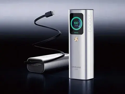 إطلاق بنك الطاقة الجديد Dreame بقوة 165 واط مع كابل قابل للسحب - التقنية بلا حدود