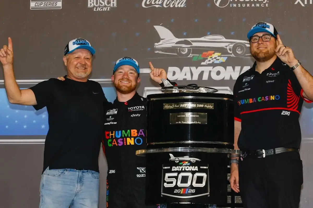 Daytona 500 win special for Tyler Reddick spotter Nick Payne