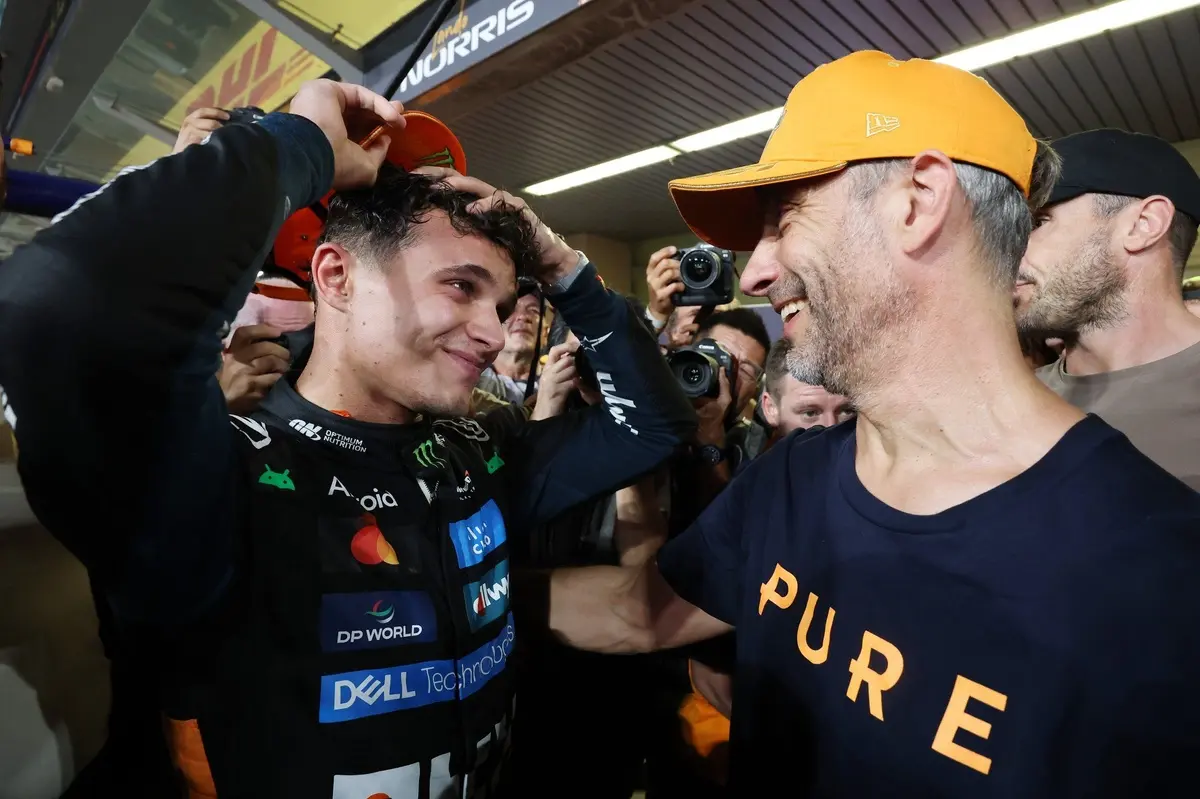 Lando Norris’ handwritten note to his first coach is the sweetest detail from his title celebration