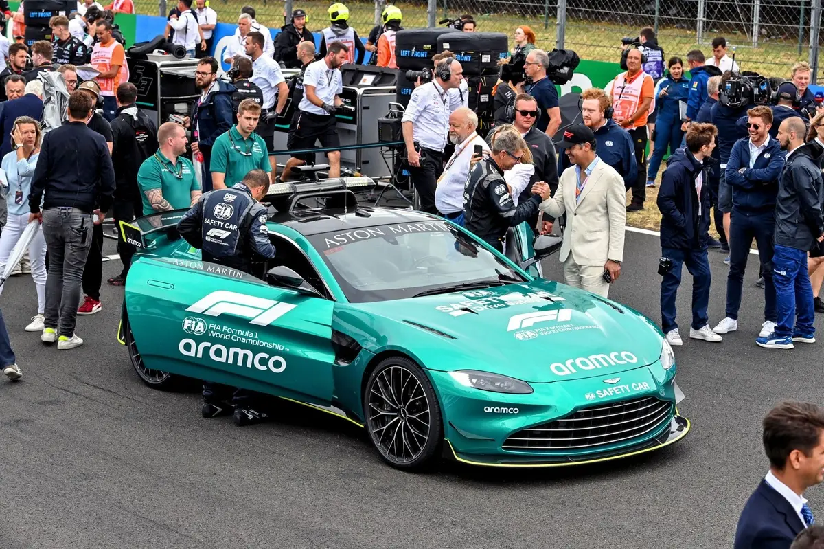 Aston Martin Vantage safety car from 2021 Abu Dhabi finale is now for sale