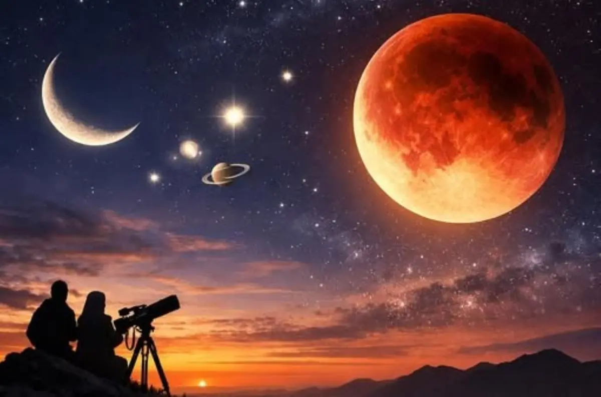 ظواهر سماوية مميزة ولافتة تشهدها ليالي شهر رمضان المبارك