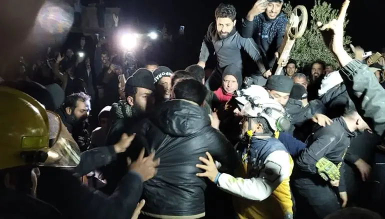 إنقاذ طفل سقط في بئر بريف الرقة