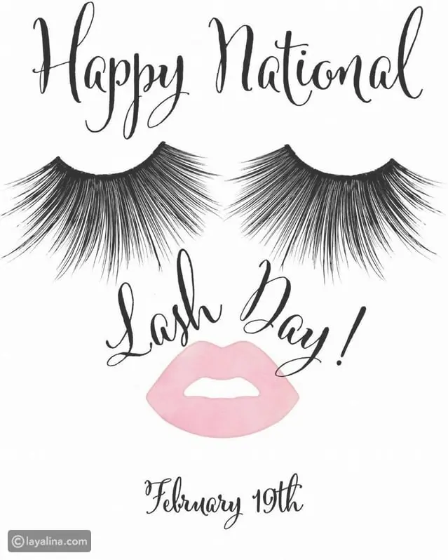 طرق الاحتفال بيوم الرموش العالمي