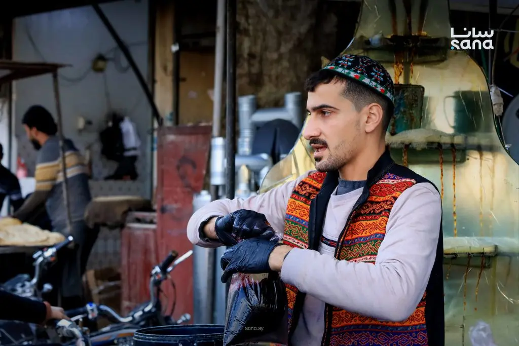 أسواق مدينة الباب بريف حلب في أول أيام شهر رمضان المبارك