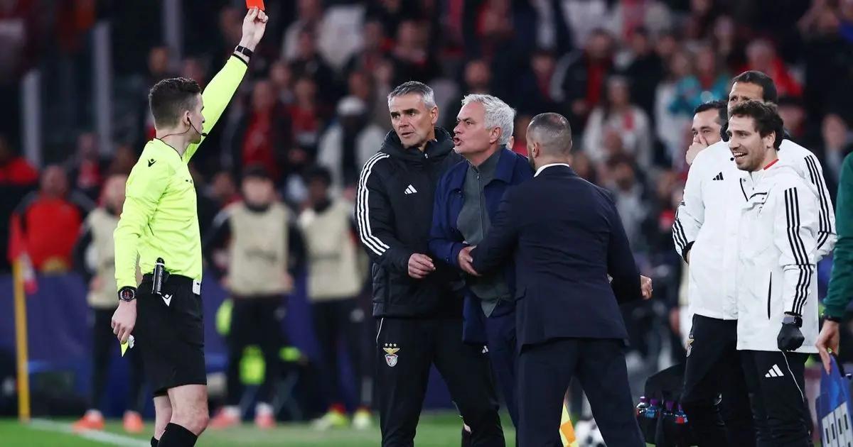 مورينيو يحظر الحديث عن ريال مدريد في غرفة ملابس بنفيكا