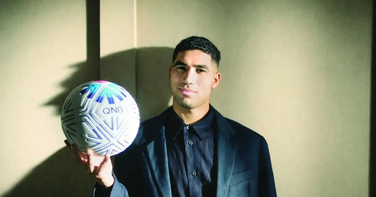 "QNB" تعين حكيمي سفيراً لعلامتها وتطلق إعلانها الرمضاني