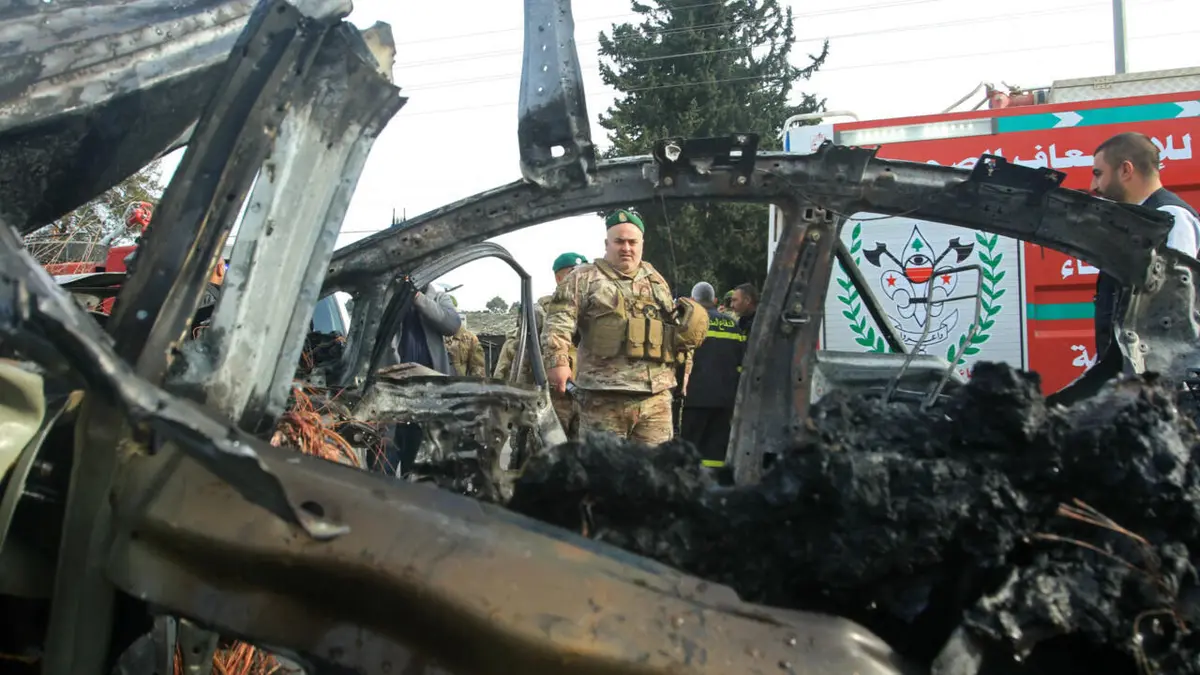 قتيل وجرحى في غارة إسرائيلية استهدفت مخيم عين الحلوة جنوب لبنان