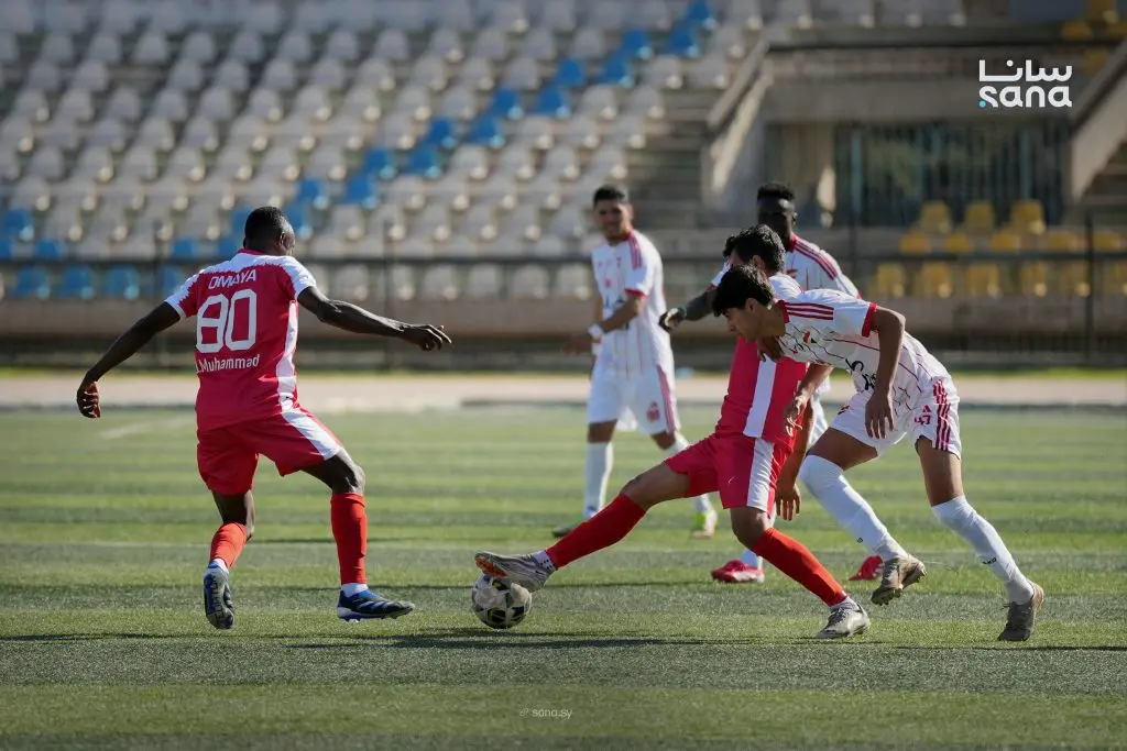 أهلي حلب يتصدر الدوري الممتاز لكرة القدم بفوزه على أمية في الجولة التاسعة