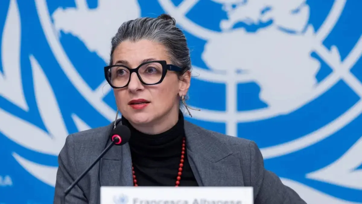 المقررة الخاصة للأمم المتحدة فرانشيسكا ألبانيز تصل إلى الأردن -فيديو