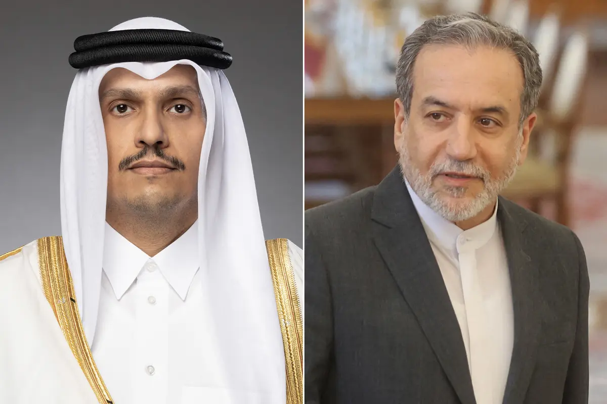 قطر وإيران تبحثان جهود خفض التصعيد في المنطقة