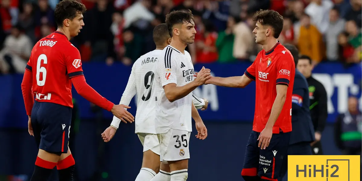 تاريخ مواجهات ريال مدريد وأوساسونا