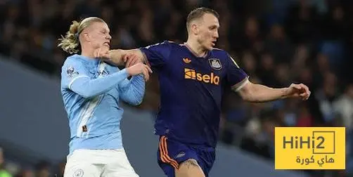 مانشستر سيتي يتقدم على نيوكاسل في الشوط الاول