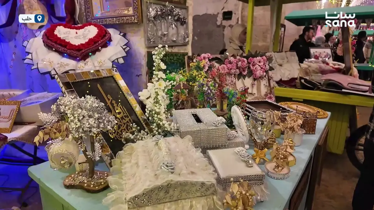 افتتاح سوق جارة القلعة بحلب لإحياء النشاط التجاري والحرفي في المدينة