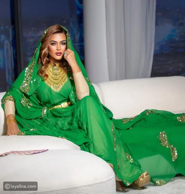 إطلالات المؤثرات السعوديات يوم التأسيس السعودي