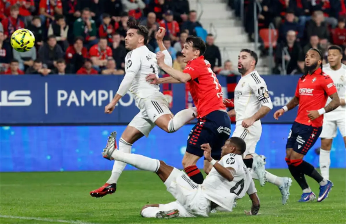 ترتيب هدافي الدوري الإسباني بعد هدف بوديمير في مباراة ريال مدريد وأوساسونا