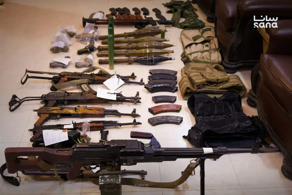 المباحث الجنائية في حماة تلقي القبض على عصابة متخصصة بالسرقة والسلب