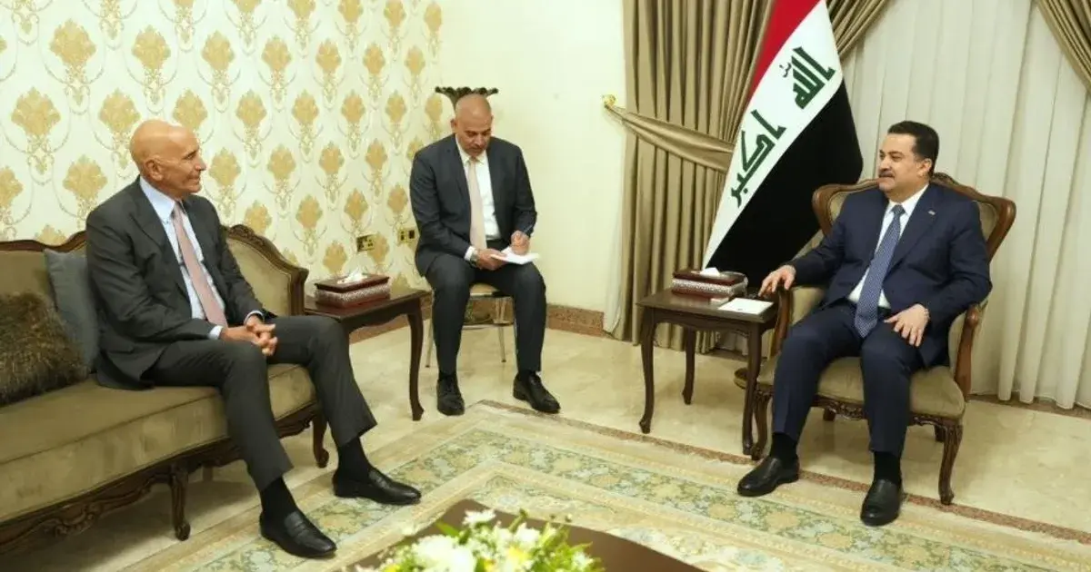 العراق.. السوداني يبحث مع باراك دعم استقرار سوريا