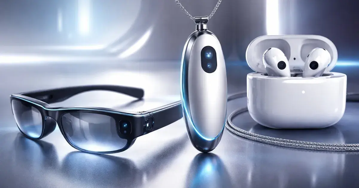 "بلومبرغ": أبل تطور نظارة ذكية وقلادة وسماعة مزودة بكاميرا
