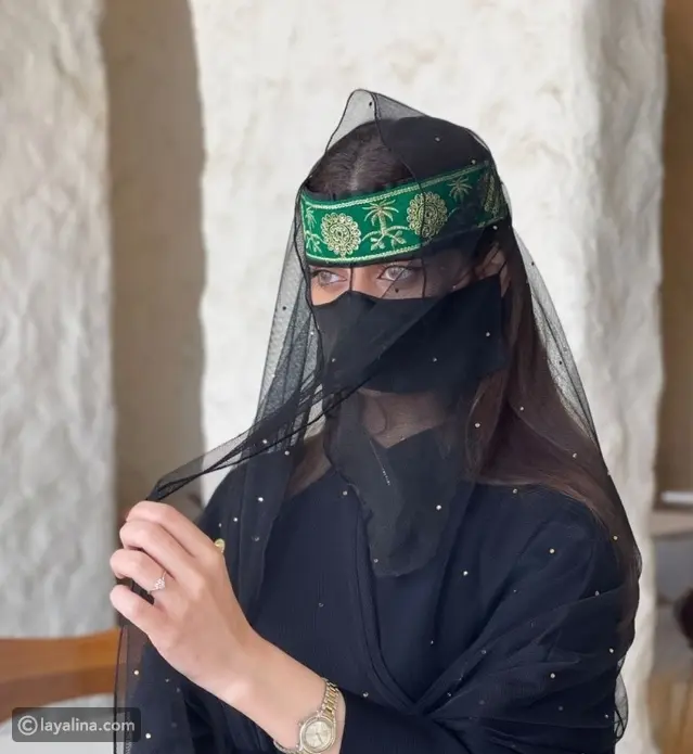 برقع يوم التأسيس السعودي