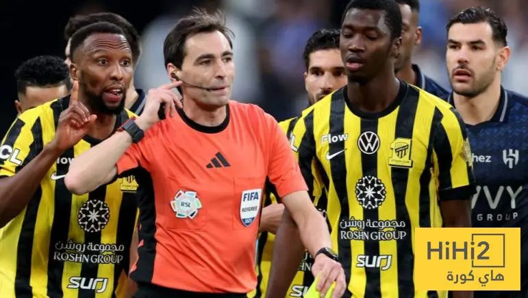 البطاقة الحمراء تزور الاتحاد للمرة الرابعة في الكلاسيكو !