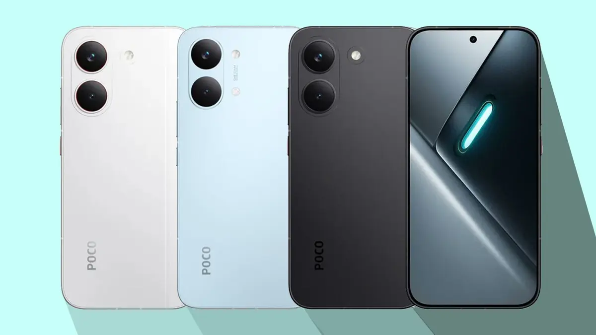 سلسلة POCO X8 Pro تتوفر بألوان الأزرق والأسود والأبيض