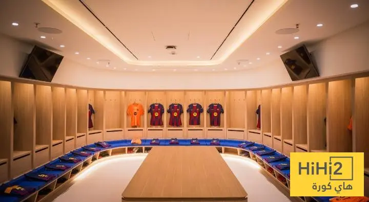 صور من غرف ملابس برشلونة قبل مواجهة ليفانتي