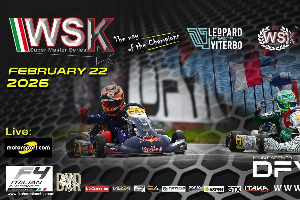 LIVE: WSK Super Master Series - Round 3 in Viterbo
