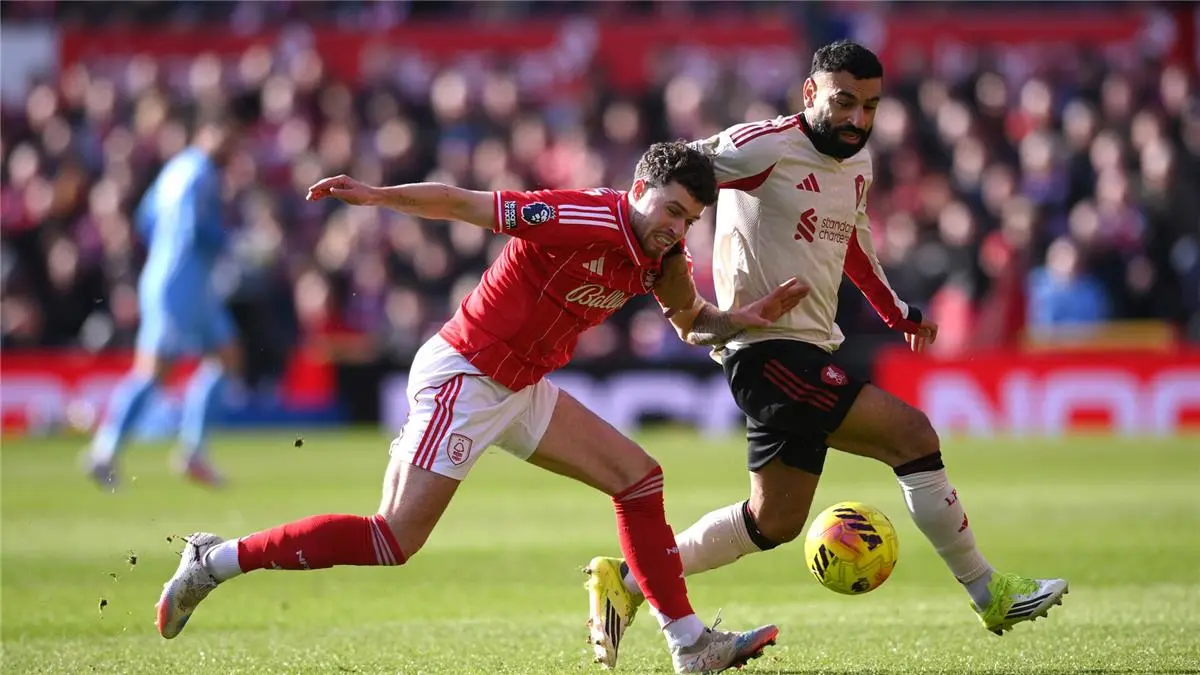 شبكة إنجليزية عن أداء محمد صلاح أمام نوتينجهام: أحدث ضحايا الزمن.. والرحيل قادم