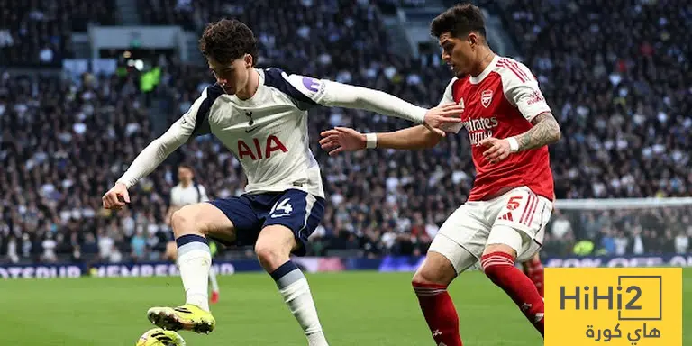 احصائيات الشوط الاول من مباراة ارسنال وتوتنهام