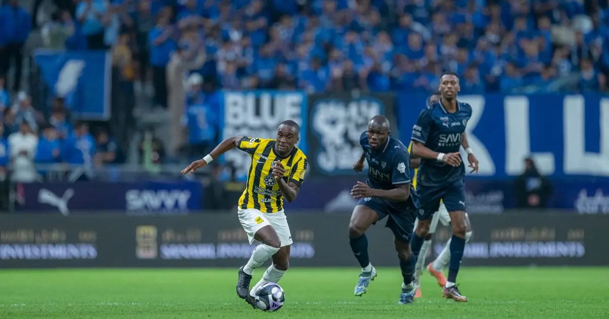 أهداف مباراة الهلال وضيفه الاتحاد (1-1) بدوري روشن السعودي