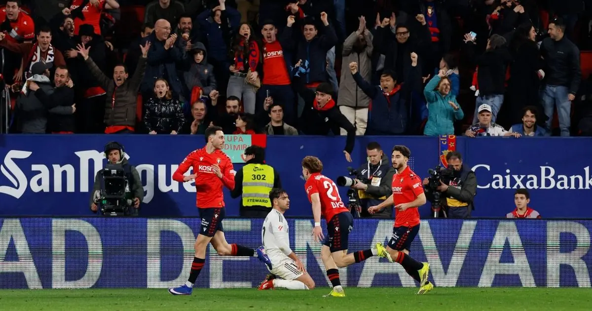 لاعب ريال مدريد يعتذر بعد تسببه في الخسارة أمام أوساسونا