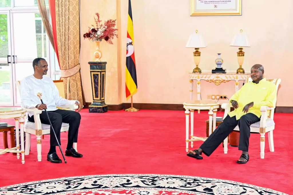 الحكومة السودانية تدين استضافة أوغندا لقائد قوات الدعم السريع